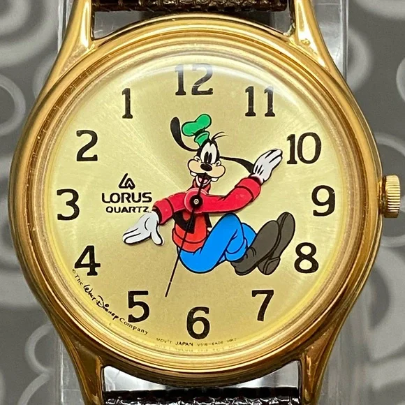 Lorus goofy deals watch v516